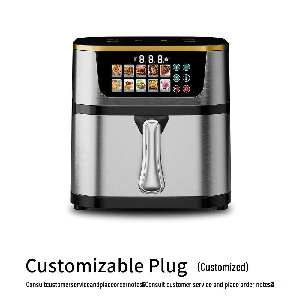 Inteligentna frytkownica powietrzna ze stali nierdzewnej o dużej pojemności 10L/12L