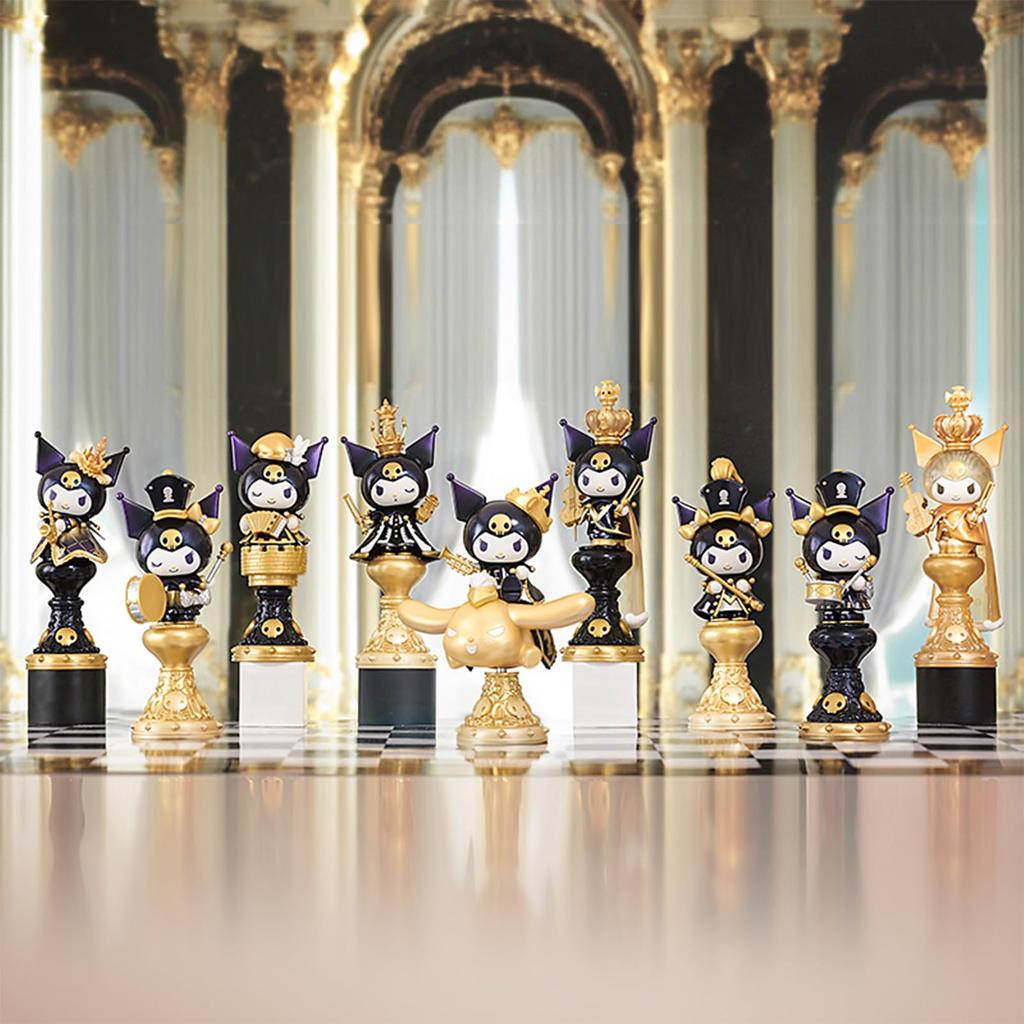TOP TOY Sanrio Kuromi Chess Series Gachapon Blind Box Figure Soft Vinyl PVC Premium Toy Birthday Gift Kuromi Character Collector [1 Piece]