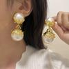 Long Earrings with French Retro Court Style and High-end Feel