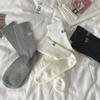 Colorful Letter Crew Socks Solid Calf Socks Personality Pink Socks  Daily