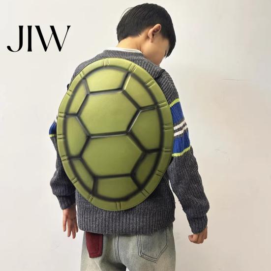 Halloween Cosplay Accessory Turtle Shell Costume for Kids, Ninja Party Accessory, Durable Tortoise Decor EVA Backpack Prop Dress Up, Festival Carnival