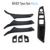 RHD Upgraded Black Beige Gray Car Interior Door Pull Handle Armrest Panel Trim for BMW 5 Series F10 F11 F18 520 523 525 528 530