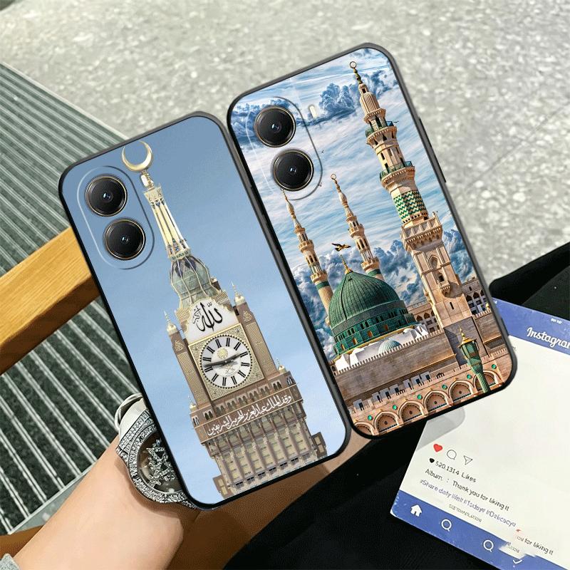 Islam Muslim Mosque Soft Phone Case for Xiaomi Poco X5 X6 X7 X8 Pro Max X3 F7 F8 Ultra M8 M7 M6 M5 Redmi 15 15C 14C 13C 12C X4 F