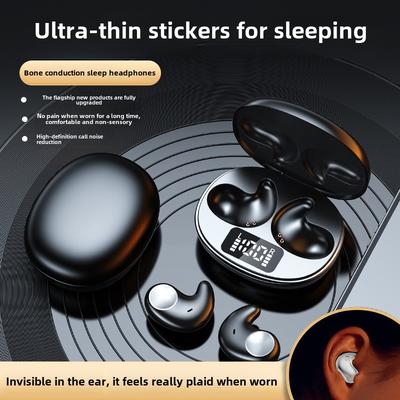 Sluchátka s mikrofonem SM02mini, polo-ušní Bluetooth sluchátka k nošení