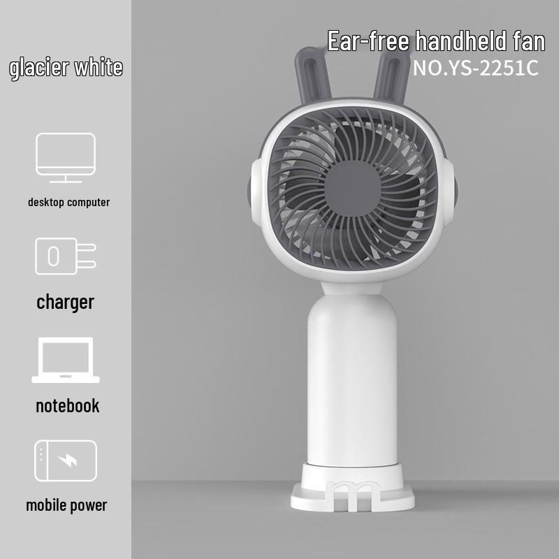 New Flower Mini Portable USB Handheld Fan - Summer Fresh and Compact Electric Fan