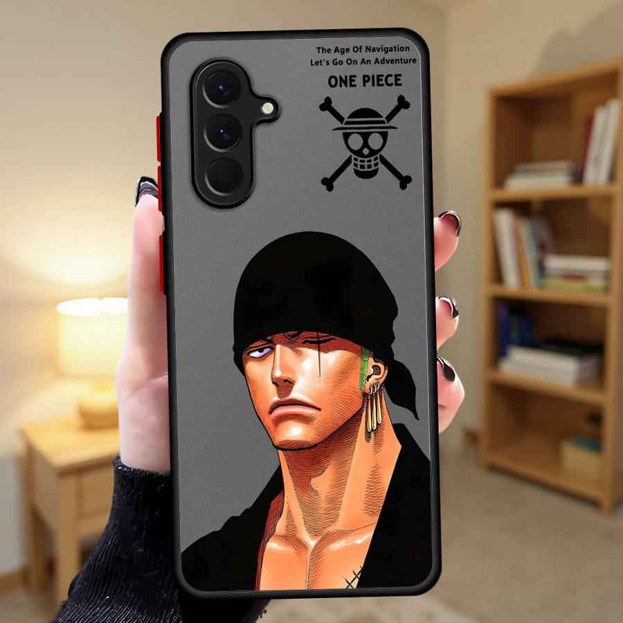 One Piece Zoro Cool Case for Samsung Galaxy A17 A52 A34 A36 A53 A14 A23 A52S A72 A16 A15 A35 A73 A33 A56 A55 A54 Phone Cover