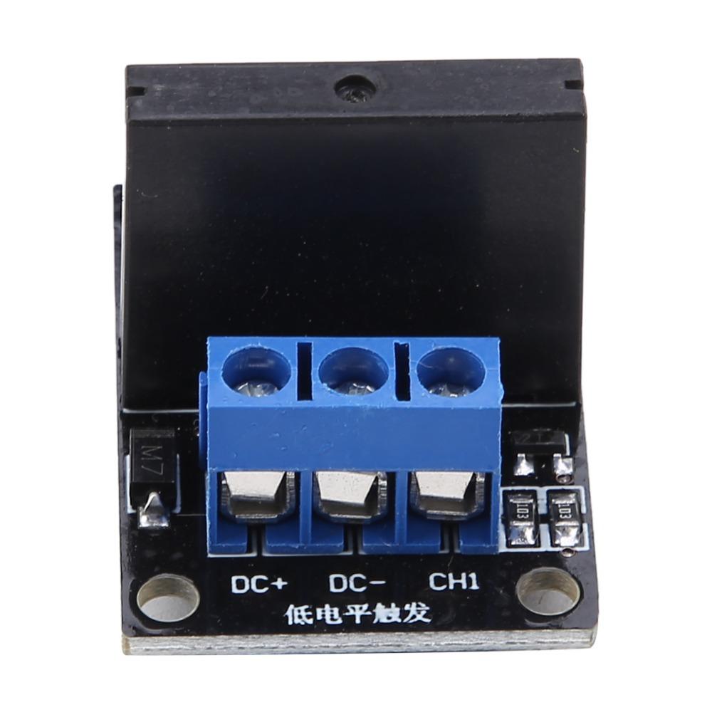 2Pcs 1 Channel Solid State Relay Module 240V 2A SSR Module Board SSR Module  Electronic Control