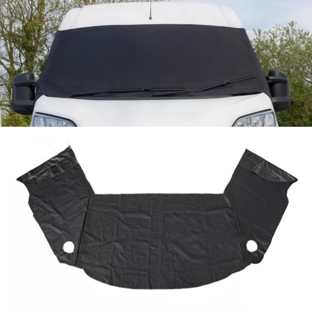Voor VW Transporter T5/T6 Voorruit Cover Sneeuw Vorst Beschermer 600D Oxford Black Out Gordijnen Zonnescherm Raamscherm Cover