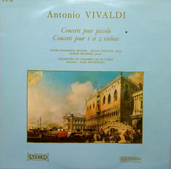 

Виниловая пластинка ANTONIO VIVALDI ORCHESTRE DE CHAMB Концерт для флейты-пикколо Концерты Po RC686 Musidisc France Классика Б/у