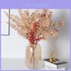 Fiore Artificiale Foglia di Ilex Chinensis Per Decorazioni Festività e Composizioni Regalo