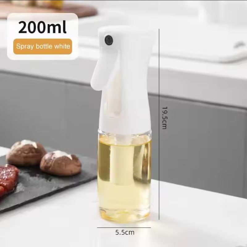 200/300 ML Oil Spray Pot Kitchen Household Edible Olive Oil Spray Bottle Atomized Misty Oil Tank Air Fryer Spray Bottle