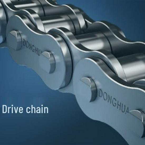 Donghua Industrial Transmission Chain: Single/Double Roller, Manganese Steel, Large Pitch Precision Roller Chain.