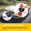 Push Button Quick Release Hood Pin Bonnet Lock Car Bumper Latch Kit Carbon Fiber