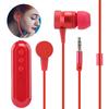 Lavalier Clipon Bluetooth 4.1 Headset Earphone Headphone Stable Transmission Red
