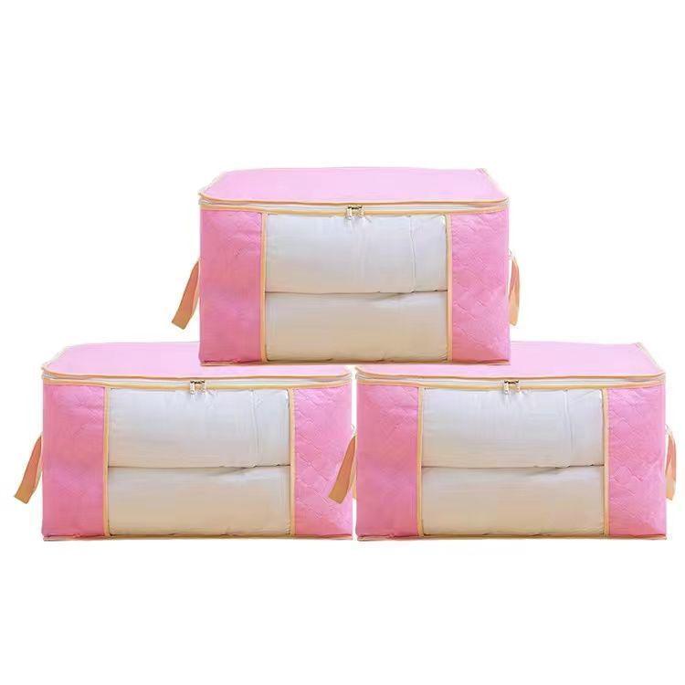 Moisture-Proof Extra Large Quilt Storage Organizer and Handheld Bag