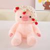 Non-Toxic Cute Pig Rose Plush Toy Plush Doll Romantic Lover Gift Home Decoration Children Valentine'S Day Gift Childrenfriend