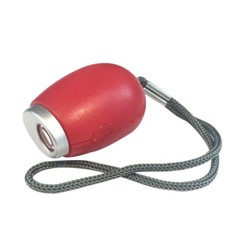 1PC přenosné mini digitální hodiny promítání času LED baterka na svítilnu se šňůrkou