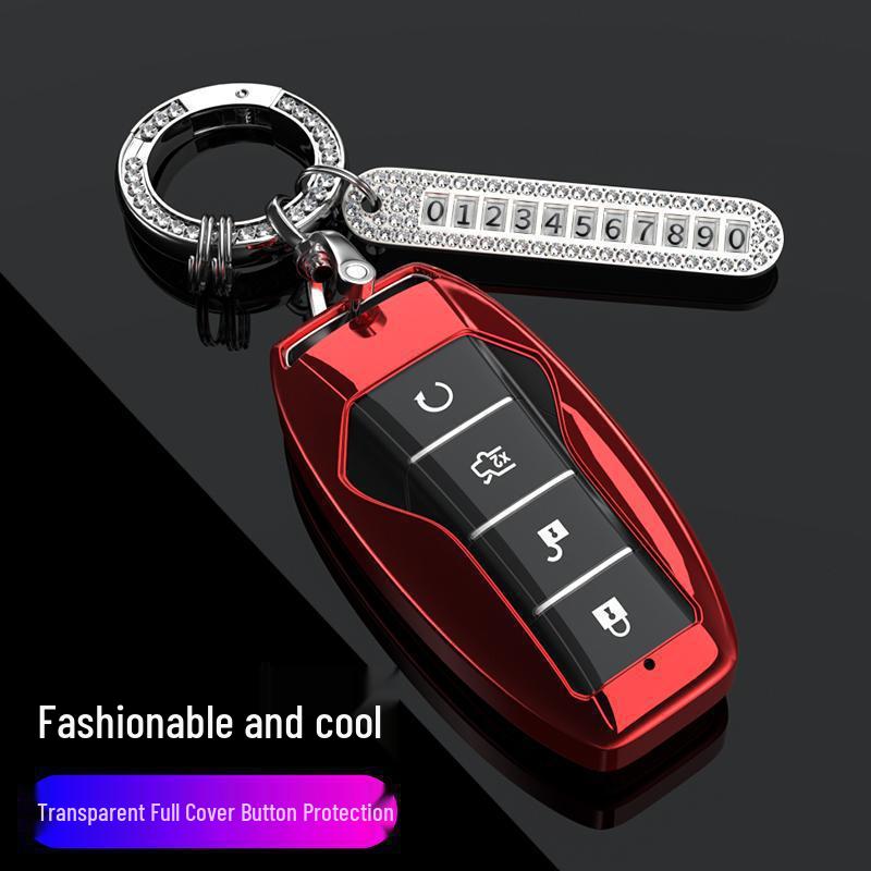 Mercedes Tengshi X Electric Car Key Case Shell - Remote Control Accessory D9 Key Decoration
