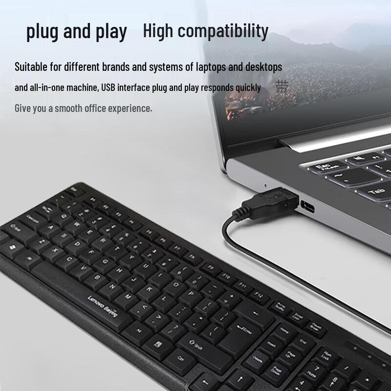 Lenovo KL21 Wired Keyboard
