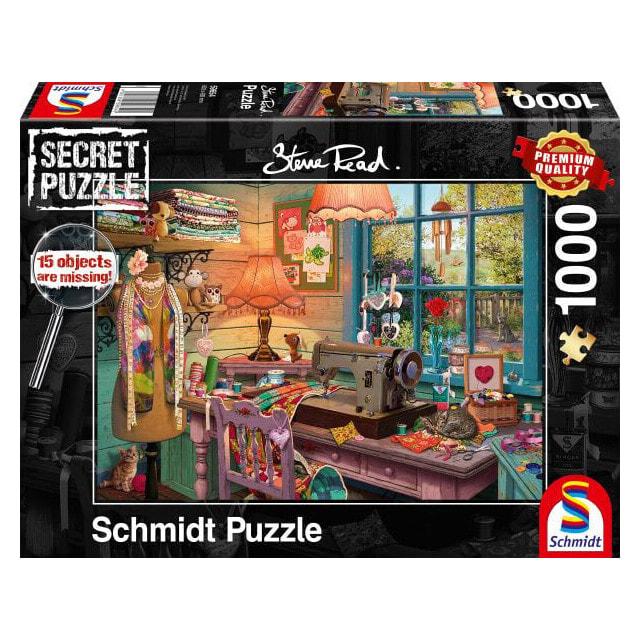 

Schmidt Steve Read - Secret Puzzle Im Naehzimmer 1000 Teile
