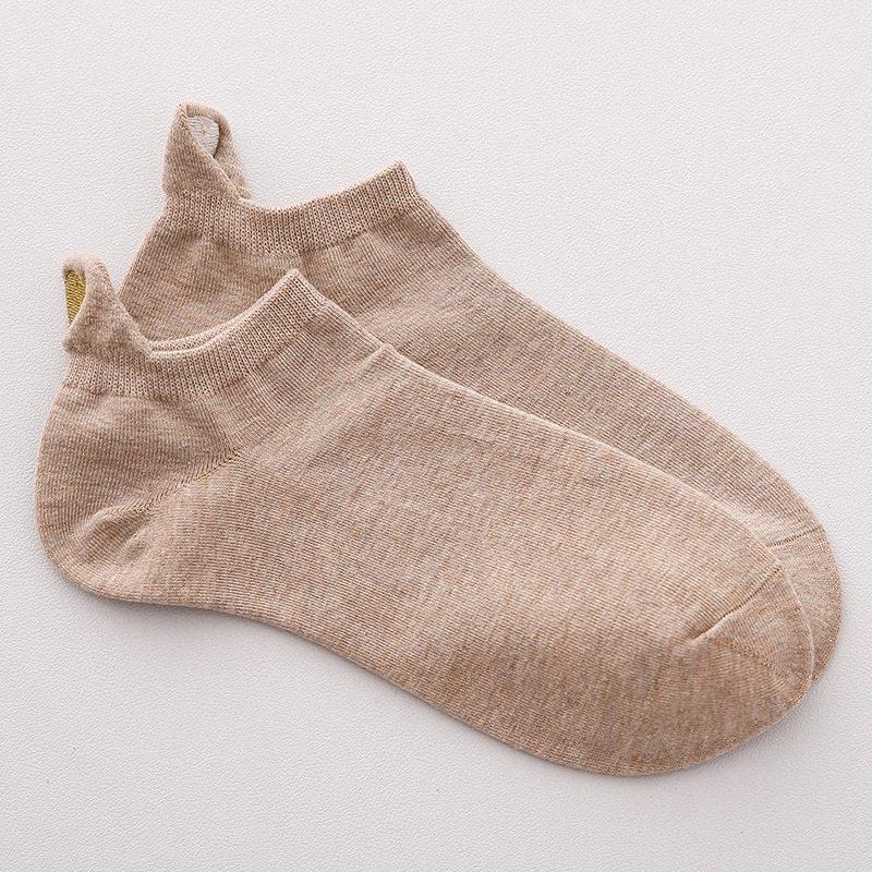 Cute Embroidery Love Heart Socks Fashion Funny Sokken Heel With Glitter Gold Silk Red Heart Ankle Socks Dropship