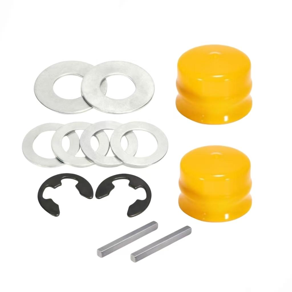 Metal Rear Wheel Axle Key and Bushing Kit for Craftsman Lawn Mowers 12pcs Includes Dust Covers Gaskets and Lock Rings