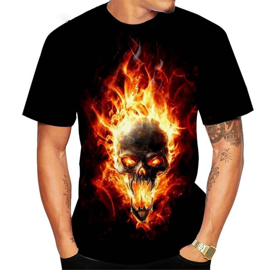 

Футболка с 3D-принтом, короткий рукав, мужская спортивная одежда, летние футболки с круглым вырезом, большие размеры, мужские простые футболки 6XL