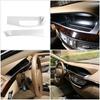 ABS Carbon Fiber Car Dashboard Decoration Panel Cover Trim Sticker For Mercedes Benz S Class W221 2008-2012 Interior Accessories