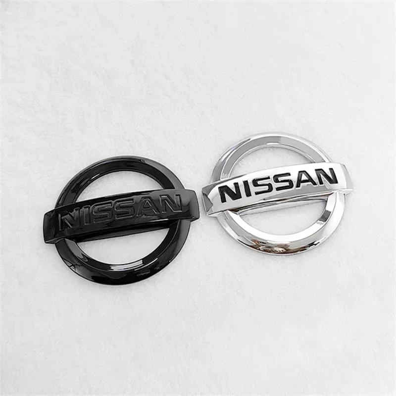 ABS Emblem Car Front Badge Rear Trunk Sticker for Nissan Juke Qashqai GTR Note J10 J11 Teana Tiida Patrol Elgrand Micra