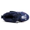 30-40 Children's Winter Large Size Fashionable Outdoor Velcro High Top Plush Warm Cotton Boots Snow Boots