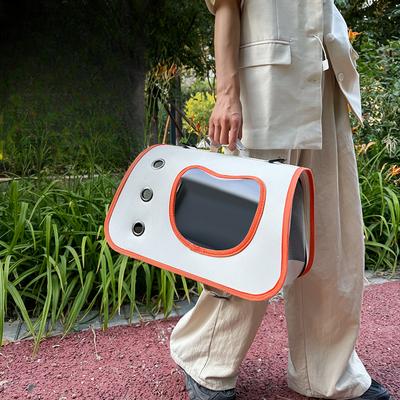 Pet Bag  Outdoor Portable Bag  Dog and Cat Crossbody Bag   Breathable Large Capacity Single Shoulder Cat Backpack