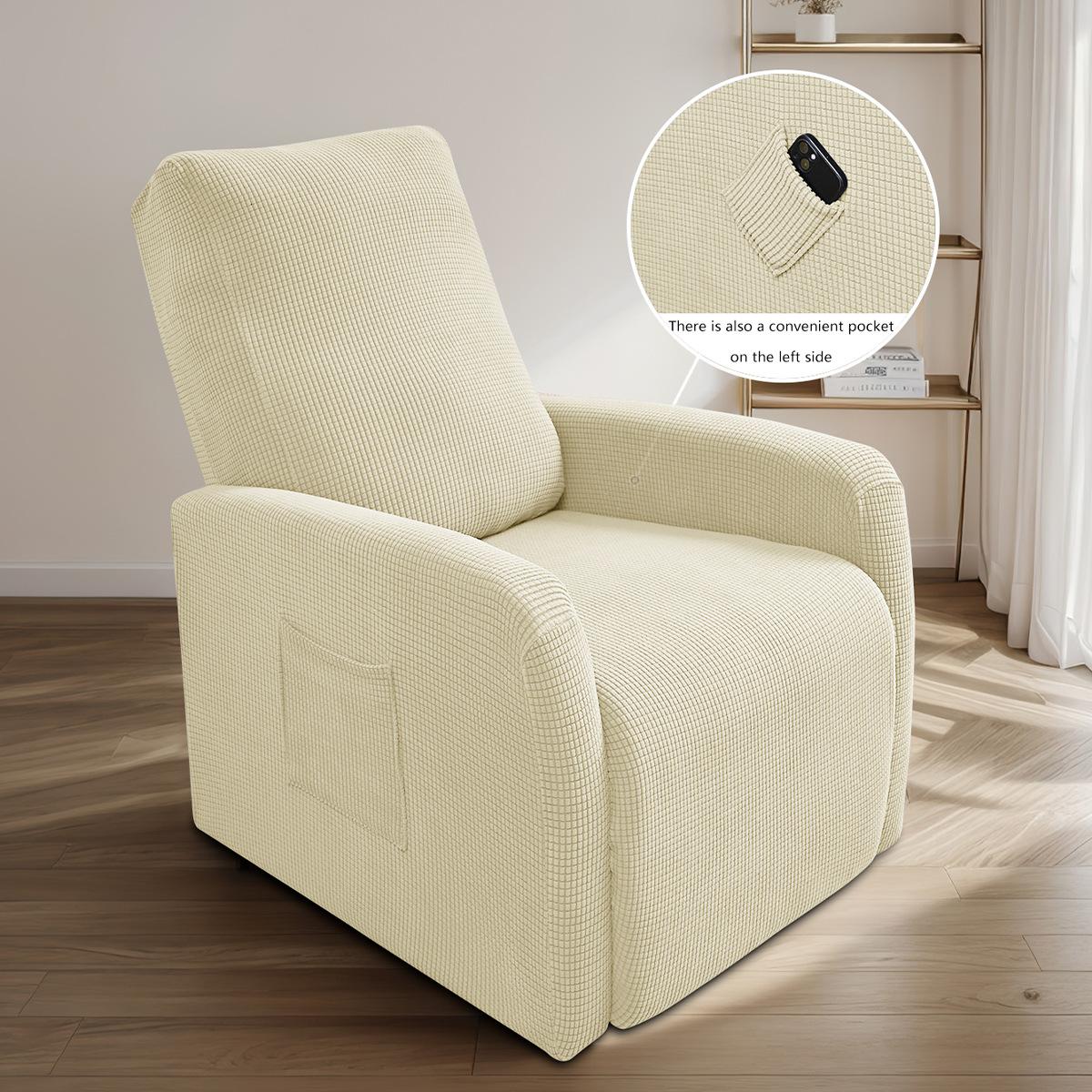 

Водонепроницаемый эластичный флисовый чехол для дивана Chivas с зернами кукурузы, чехол для одноместного раздельного шезлонга One size