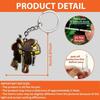 Artistic Acrylic Horse Saddles Pendant For Rearview Mirror Decoration Key Holder Gift And Wall Ornament Application