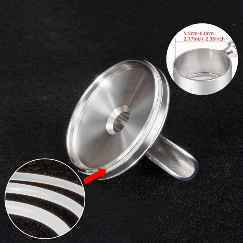 Eenvoudige Installatie 54mm Standaard Portafilter Adapter Geschikt voor de Meeste Machines voor Enkele of Dubbele Espressomodus