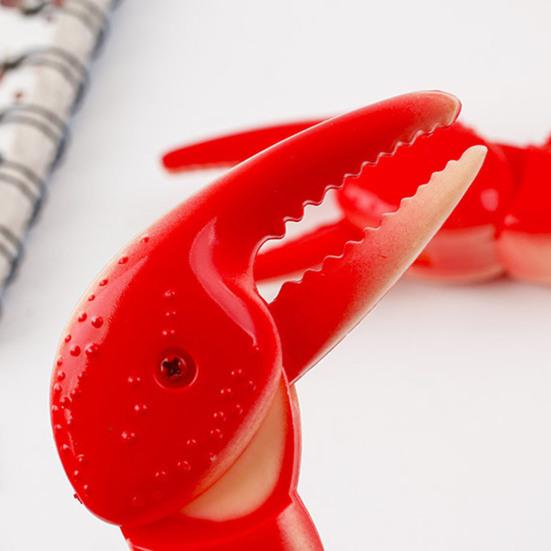 6 stk Krabbeklo Kulepenner Morsomme Hummerklo Penner med Svart Blekk for Skole Kontor Bursdagsfestrekvisitter