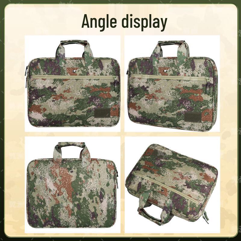 Yi Zhou Camouflage Laptop Briefcase