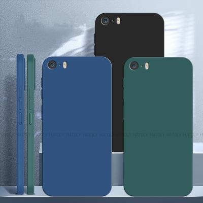 Pro iPhone SE 2016 Pouzdro iPhone 5s 5 SE 2016 Kryt Pouzdro Luxusní Nárazuvzdorné TPU Tekutý Silikon Zadní Kryt Telefonu Pro iPhone SE 2016
