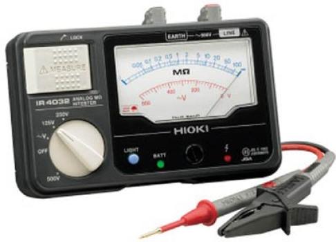 

Hioki Analog Megohm High Tester switch lead (with included) IR4033-11