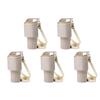 FE# Silicone Tumbler Boot Heat-Resistant Anti-Scratch Cup Accessories (Khaki)