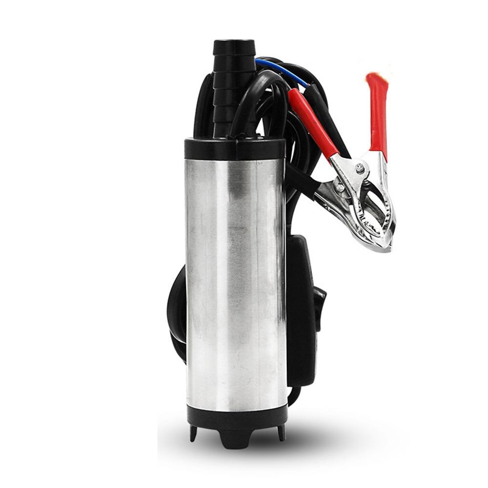 38mm Port Submersible Pump 12V/24V DC Refueling Pump Electric Fuel Transfer Pump  Camping Use