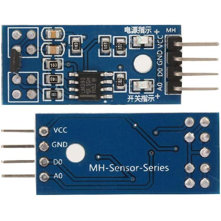 5 Stück 3144E Hall-Effekt-Sensor Magnetischer Sensor Modul Zählsensor Magnetischer Detektor T104