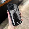 A-Aragorn II Phone Case For iPhone 17,16,15,14,13,12,11,Pro,Max,Plus,X,XS,SE4,E,Mini Black Thickened border Case