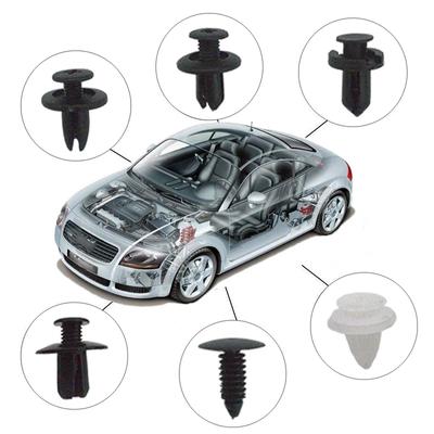 Auto Fastener Clip Mixed Car Body Push Retainer Pin Rivet Bumper Door Trim Panel Fastener Kit Car Clips Box or Bag Packaging