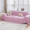 Nordic solid color four-season cotton thread blanket, simple seat cushion ins wind sofa towel, fashionable lunch break blanket