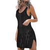 Women's Fashion Outer Sexy Hollow Out Beach Dress Bikini Knitted Cover Up
