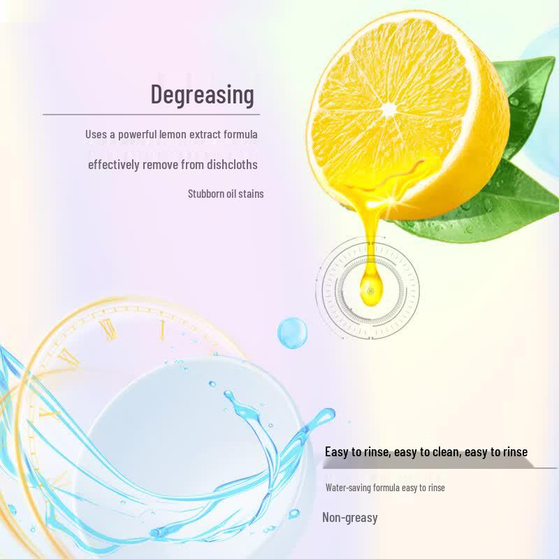 Lanjv Lemon Degreasing Dish Soap, 5kg