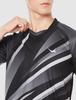 YASAKA Table Tennis Game Shirt Line Bolt Uniform Junior Officially Approved Black J150 Y243 J.T.T.A (90)