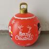 Inflatable PVC Christmas Ball Ornament for Outdoor & Courtyard Decoration