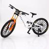 Cross Alloy Bicycle Model - Double Shock Mountain Bike Toy with Variable Speed & Front/Rear Absorbers - Ornament Gift