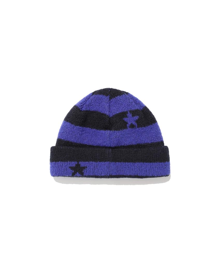 ISTKUNST Stripe Cuff Beanie_Purple(Ik2Efmab30A)